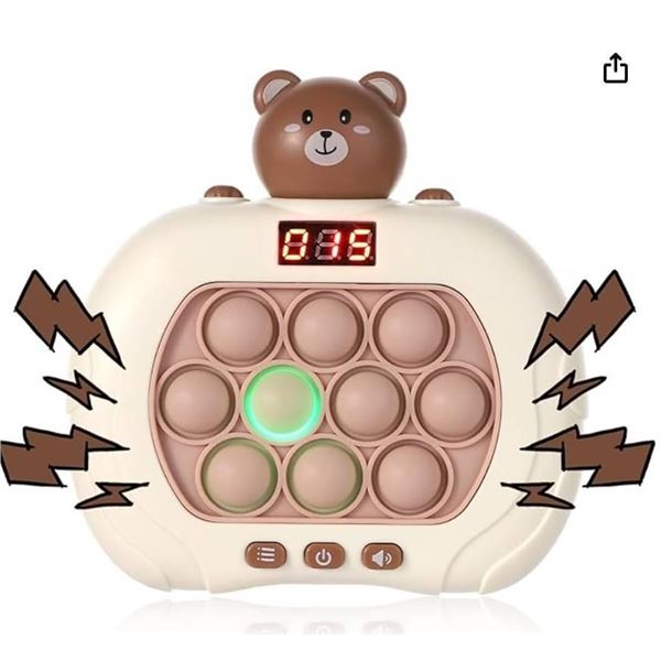 Children’s Fast Push Puzzle Game, Handheld Fidget Game