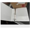 Image 2 : 4 White 1.5-Inch Three-Ring Binders with Snap-in-Place Function