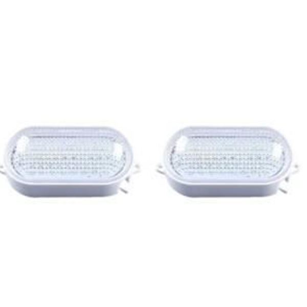 Lot of 2 – LED Light with Touch Switch and USB Charger