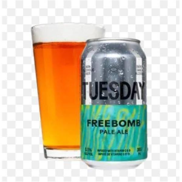 Tuesday Freebomb Pale Ale Non-Alcoholic Beer 4 x 355ml Packs