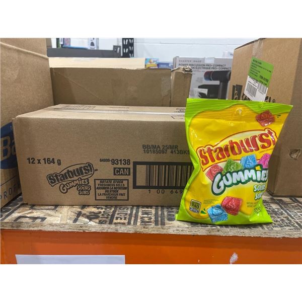 Starburst Gummies Sour 12 x 164g Bulk Lot