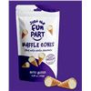 Image 1 : Just The Fun Part Waffle Cones with White Chocolate, 4.25 oz Bags