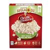 Image 1 : Orville Redenbacher Sea Salt Microwave Popcorn, 5 Bags, Avocado Oil