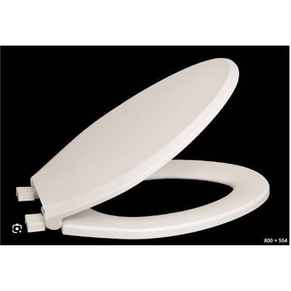 Centoco 3800SC-106 Toilet Seat with Slow Close, Elongated