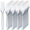 Image 1 : Prestee 300 Count Clear Plastic Forks