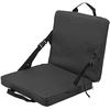 Image 1 : Black Portable Folding Seat with Backrest
