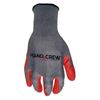 Image 1 : Hand Crew Foam Latex Coated Gloves Size Large 14 Pairs