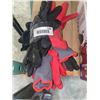 Image 1 : Bundle of Safety Gloves with Red and Black Accents, Lot of 12