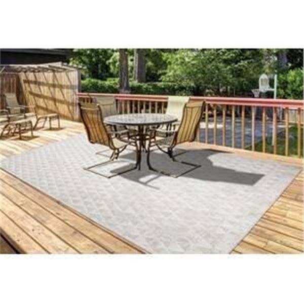 Roots Home Outdoor Rug, Model A94763A, 6 Ft 6 In X 9 Ft 6 In