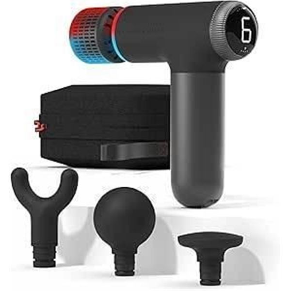 Sharper Image Power Percussion Pro+ Compact Massage Gun – Model 20768243