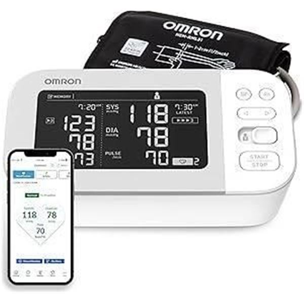 Omron Blood Pressure Monitor With Advanced Accuracy Technology