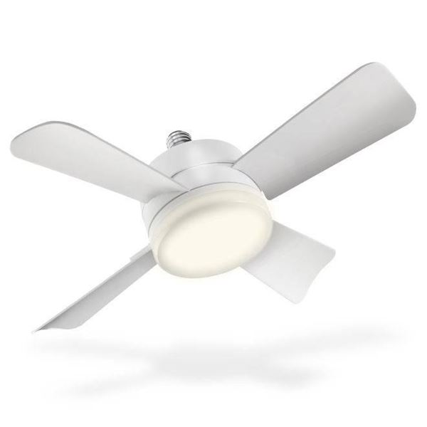 Bell + Howell Socket Fanlight with Remote Control – 1000 Lumens