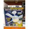 Image 2 : Bell + Howell Socket Fanlight with Remote Control – 1000 Lumens