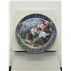 Image 1 : Bradford Exchange Decorative Plate – Playful Pair by Ann Hardenburgh