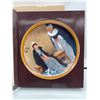 Image 1 : Edwin M. Knowles Collector Plate ‘Words of Comfort’ by Norman Rockwell