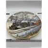 Image 1 : Steam on the CPR ‘Frosty Morning’ Collector Plate by James Lumbers