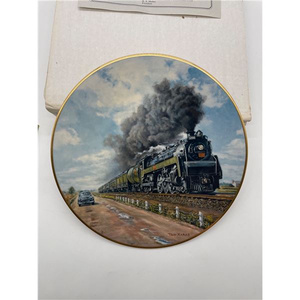 Christian Bell Porcelain Ltd Collector Plate No Contest by Theodore Xaras