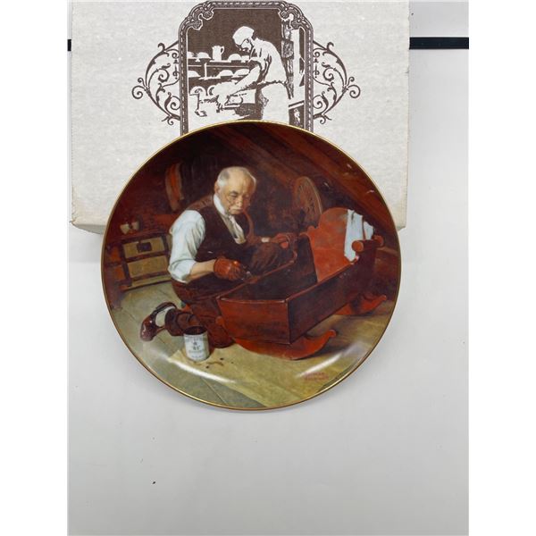 The Edwin M. Knowles China Co. ‘Grandpa’s Gift’ Collectible Plate