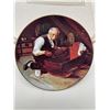 Image 1 : Grandpa’s Gift Collector Plate by Norman Rockwell with Certificate of Authenticity