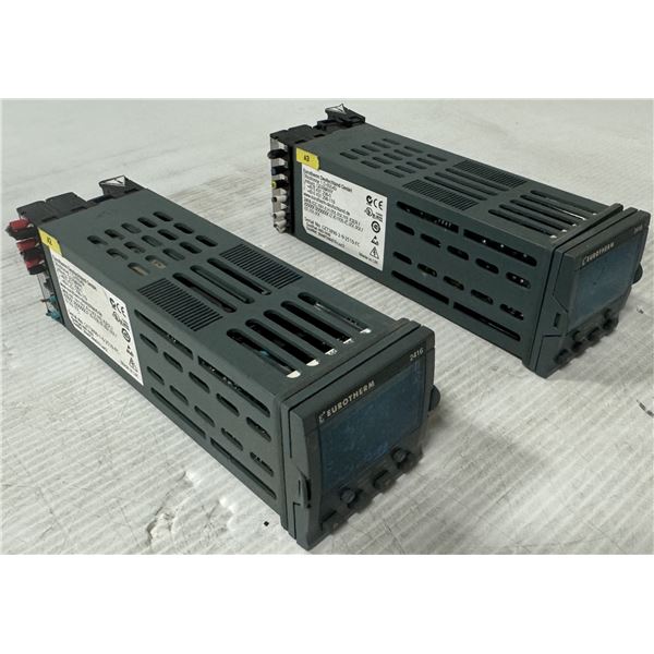 Lot of (2) Eurotherm Deutschland #4081-0059 & #4081-0046 Temperature Controller