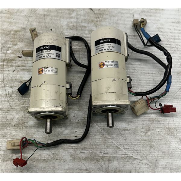 Lot of (2) Denso Motors #410622-0431 & #410622-0681