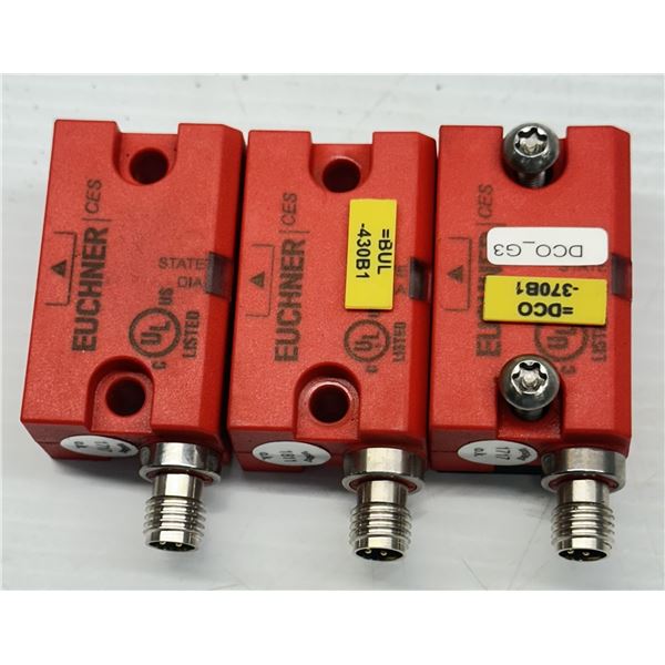(3) Euchner #CES-I-AP-M-C04-SK-117325 Safety Switch Multicoders
