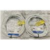 Image 1 : (2) SMC #P398020-500-3 Cables
