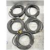 Image 1 : (5) Belden #DT050P0 Extension Cables