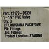 Image 3 : Lot of (3) Misc. Ball Valves