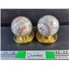 Image 1 : (2) Autographed Baseballs - Authenticity Not Guaranteed