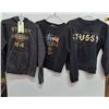 Image 1 : (3) Women's Stussy Brand Sweaters - Size Small & Medium