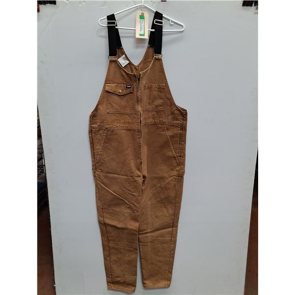 Hammil Brown Work Overalls - Size Large
