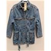 Image 1 : * Hollywood Jeans Insulated Women's Fitted Waist Jean Jacket - Size Medium