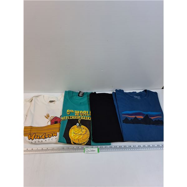 (4) Mens Shirts: Size L-XL