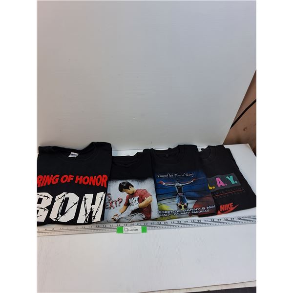 (4) Shirts: Size M-XL