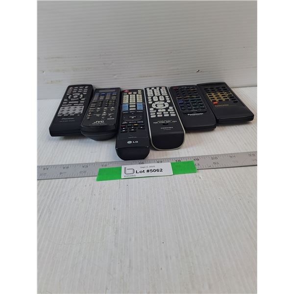 (6) Variety Of Remotes