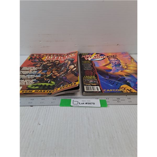 MK 3 Official Kollector Book & Night Warriors Book