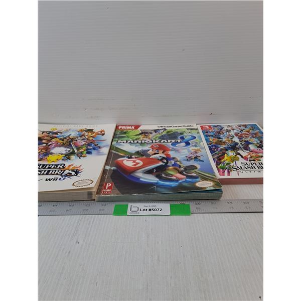 (3) Nintendo Official Game Guide Books