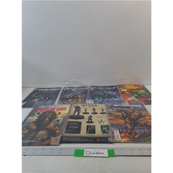 (7) Variety Of Comic Books- Marvel, Metalocalypse
