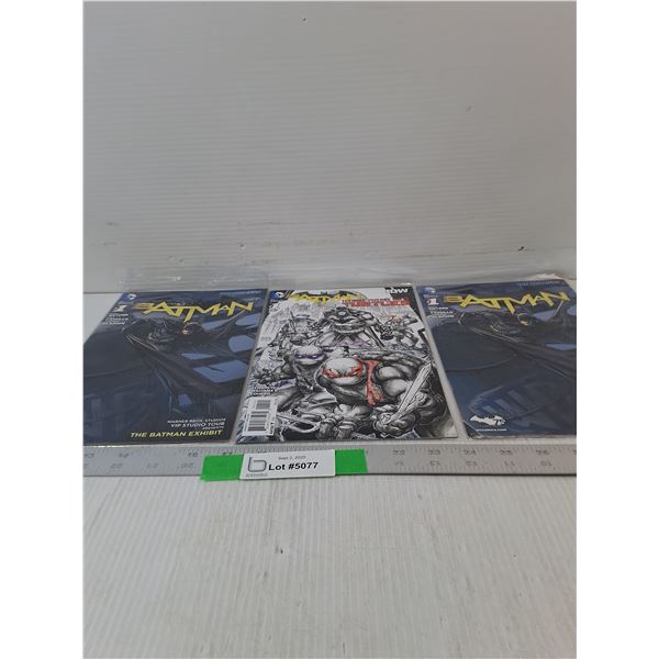 (3) Batman Comic Books