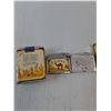 Image 5 : Camel Turkish & Domestic Blend Cigarettes & Lighter (NOS), Lucky Strike &Retangle Lighter & Bug Cloc