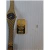 Image 2 : Rolex Watch & Brass Bar- Cannot Guarantee Authenticity