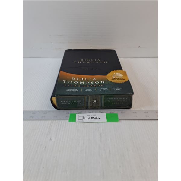 Bíblia Thompson Book