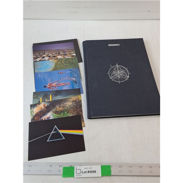 (8) Pink Floyd Postcards & Pink Floyd Shine On Hardcover Book