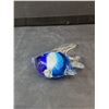 Image 2 : Blue Glass Fish Decoration