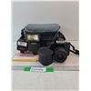 Image 1 : Minolta Camera, (2) Camera Flashes