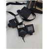 Image 3 : (4) Camera Flash Lights & Sony Handycam Camera- As Is
