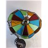 Image 4 : Stained Glass Project Ceiling Light Fixture - As Is  -  PICK UP ONLY