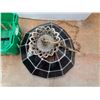 Image 3 : Stained Glass Ceiling Light Fixture - Needs Repair, Shopping Basket  -  PICK UP ONLY