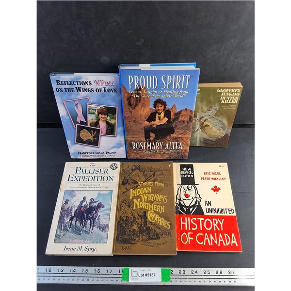 (6) Books - History of Canada, Rosemary Altea, The Palliser Expedition